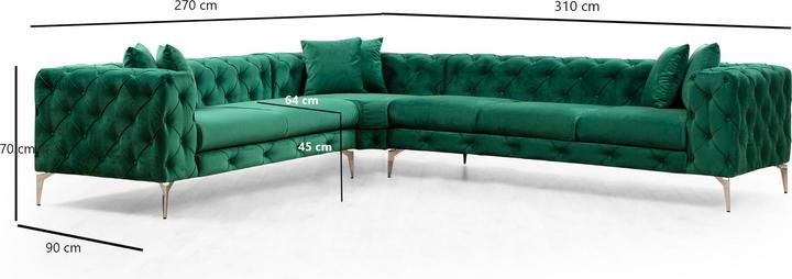 Produktbild Atelier del Sofa Janine (Ecksofa)