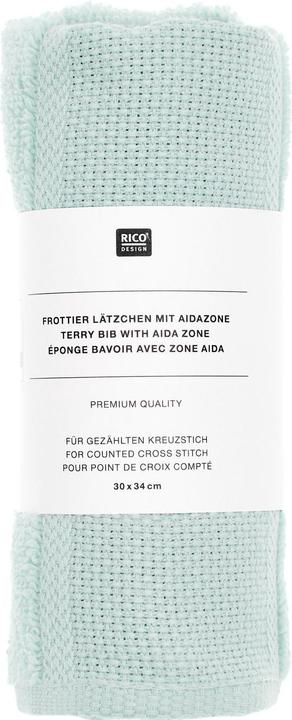 Produktbild Rico Design Lätzchen Mint, 30 x 34 cm