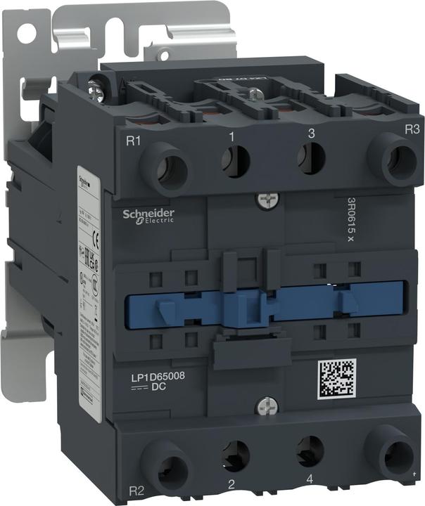 Produktbild Schneider Electric Schütz,2NO+2NC,80A,24Vdc,AC-1, 4-polig