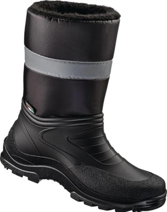 Feldtmann Winterschlupfstiefel Skagen Gr.39 schwarz PVC/Nyl.m.Reflexstreifen (39)