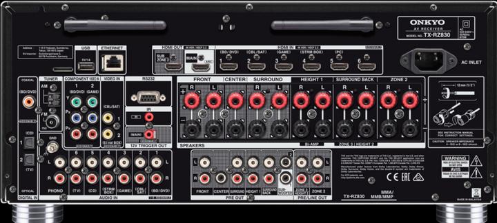 Produktbild Onkyo TX-RZ830 (9.2 Kanal, AM, FM)
