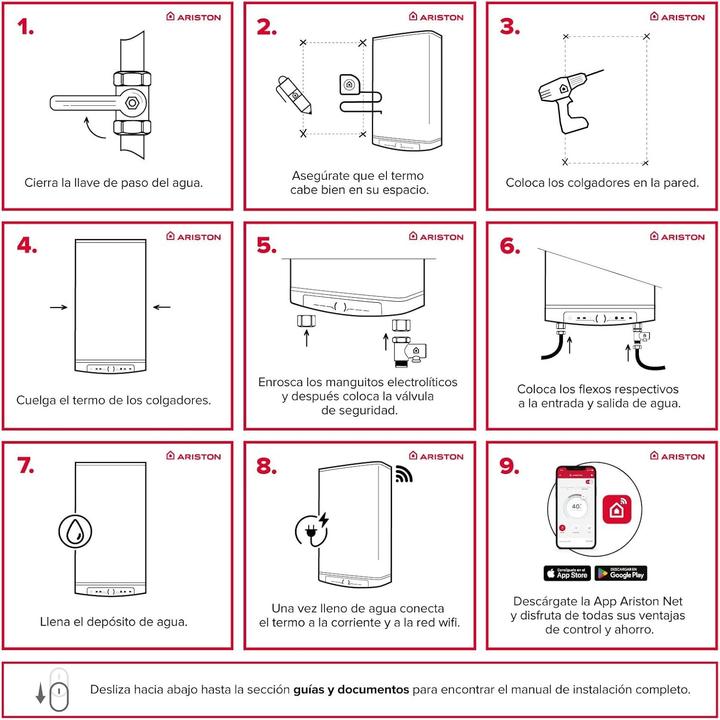 Actual product image Ariston VELIS tech dry WIFI