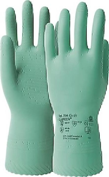 Productafbeelding Honeywell Chemische handschoenen Lapren 706 maat 9 groen EN 388, EN 374 PPE categorie III (9)