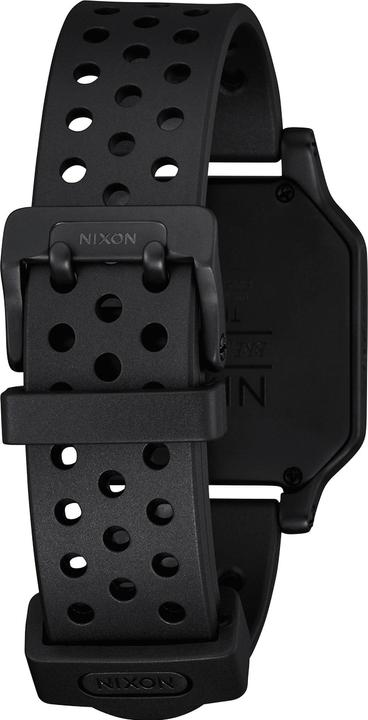 Actual product image Nixon Wristwatch Heat All Black 38 mm (Watch with gemstone, 38 mm)