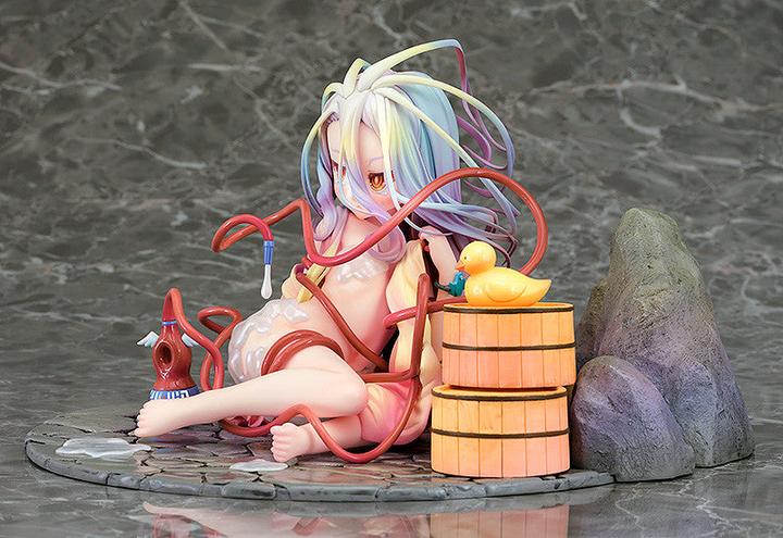 Produktbild Phat! No Game No Life statuette PVC 1/7 Shiro: Hot Spring Ver. 11 cm