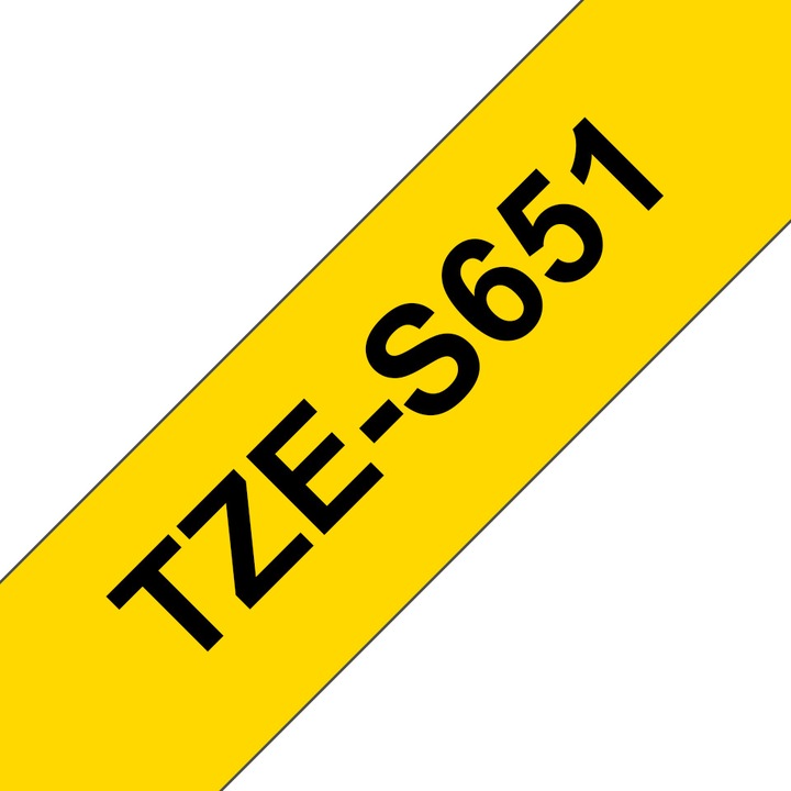 Produktbild Brother Tze-S651 (2.40 cm, Grau)