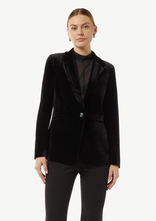 Actual product image Comma Indoor-Blazer Samt-Blazer mit Reverskragen (42)