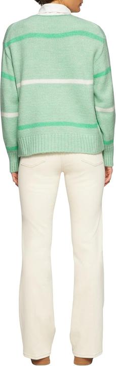 Produktbild s.Oliver Strickpullover Gestreifter Strickpullover mit Rollkante (38)