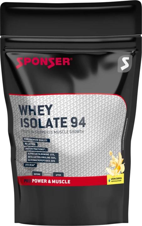 Produktbild Sponser Isolate 94 (Banane, 1 x, 1500 g)