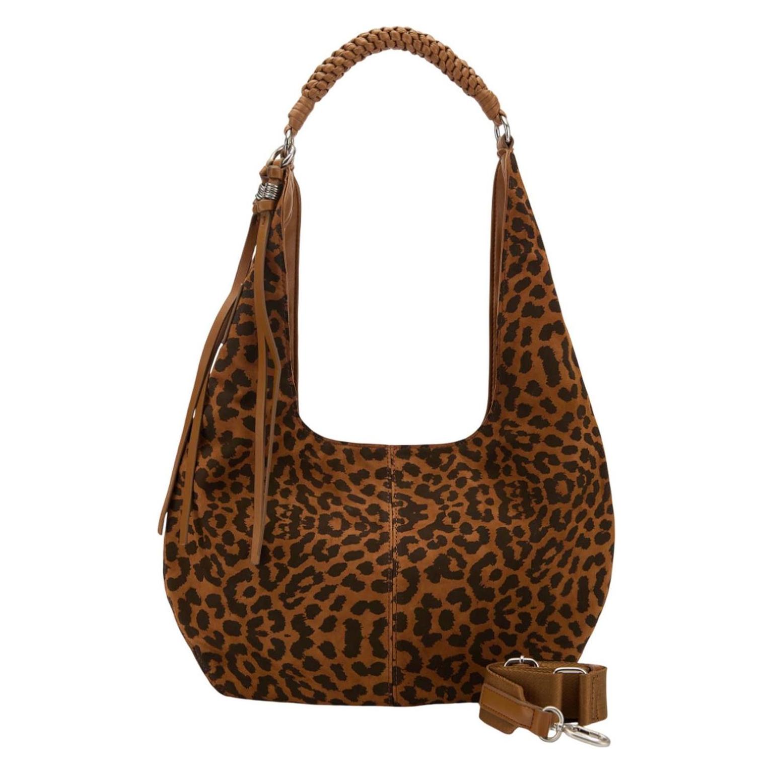 FredsBruder, Damen, Handtasche, For Lovers Midi Hobo Bag, Braun