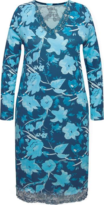 Actual product image Ulla Popken Floral Long Sleeve Nightgown (46, 48)