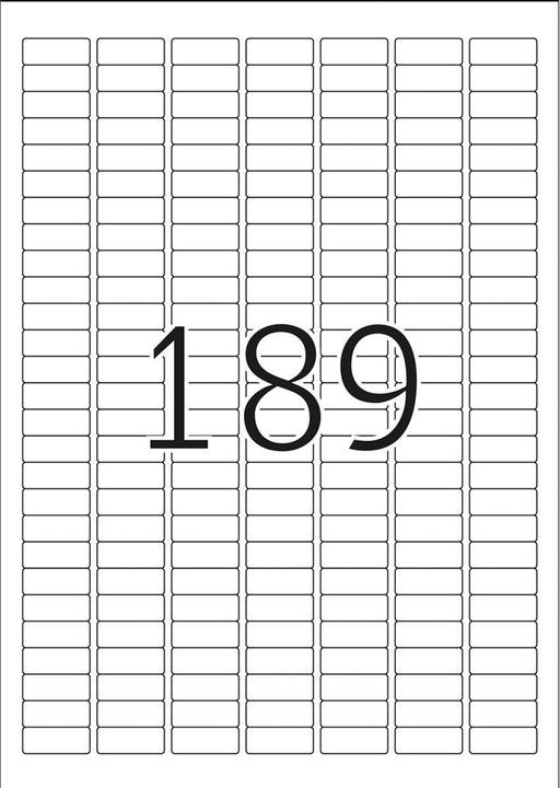 Produktbild HERMA Power Etiketten A4