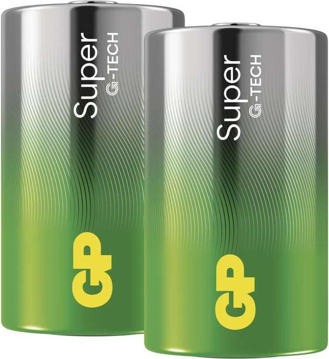 Produktbild GP Batteries Super (2 Stk., D)
