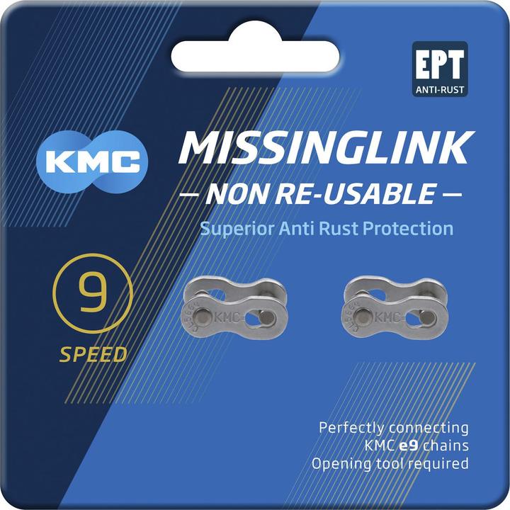 Immagine prodotto KMC Serratura a catena MissingLink 9NR EPT (e9) 2pcs/Card