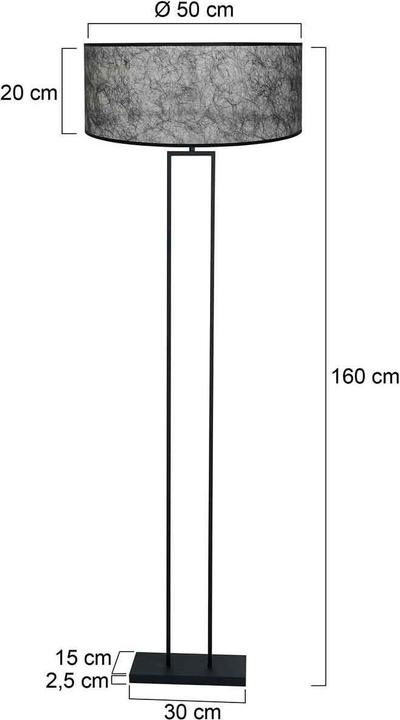 Produktbild Steinhauer Stehleuchte Stang