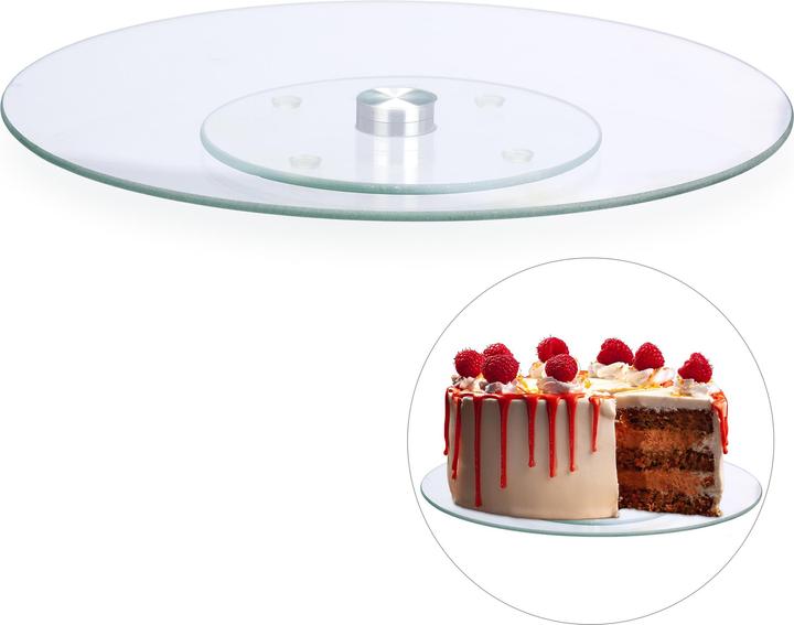 Image du produit Relaxdays Plateau tournant gâteaux