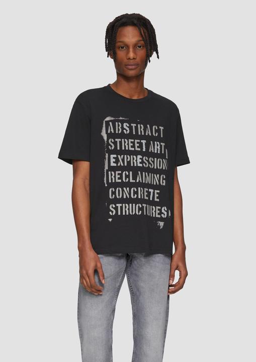 Produktbild S.Oliver T-Shirt T- Shirt mit Frontprint (M)