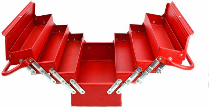 Produktbild AW Tools AWTOOLS METAL TOOL BOX 7 pcs. 430x200x250 mm