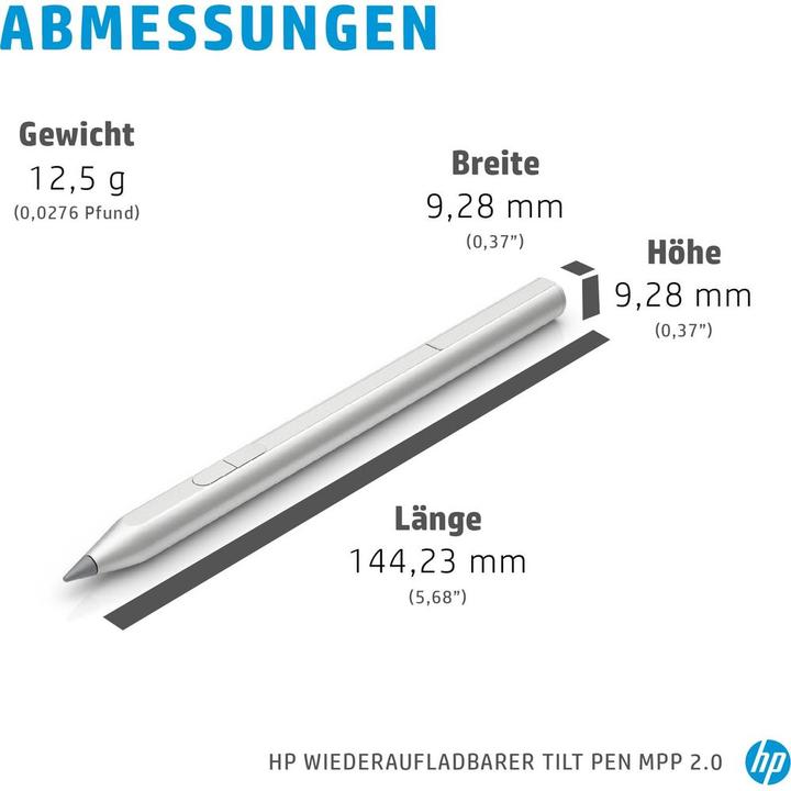 Actual product image HP Rechargeable Tilt Pen MPP 2.0