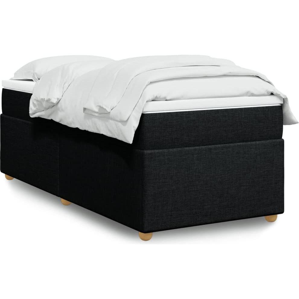 VidaXL, Bett, Bo x springbett mit Matratze 80 x 200 cm Stoff (80 x 200 cm)