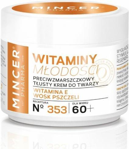 Actual product image Kenwood Mincer Pharma Vitamins Anti-Wrinkle Cream - Oily 60+ No. 353 50ml (50 ml, 24h cream)