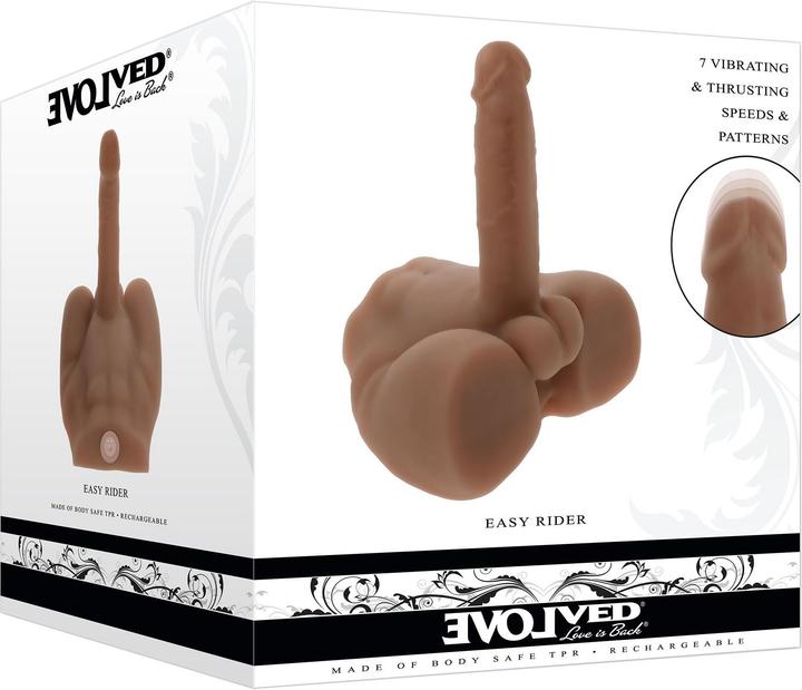 Actual product image Evolved Natürliches Dildo ABS TPR Ø 4,5 cm (17,8 cm)