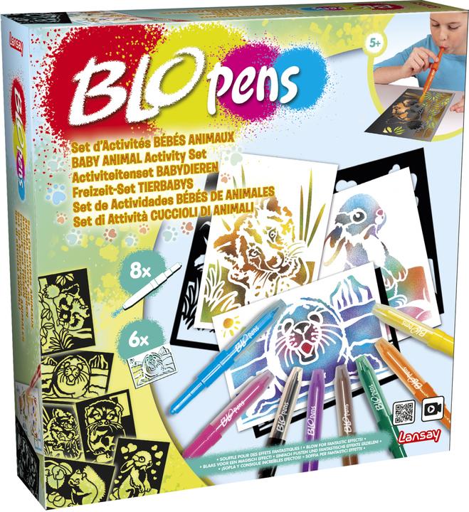 Image du produit Blopens Feutres aérographes Set Bébés animaux