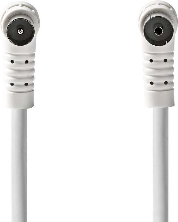 Produktbild Nedis Koaxial Kabel | IEC (Coax) Stecker | IEC (Coax) Buchse | Vernickelt | 120 dB | 75 Ohm | 4-fach (120 dB, Antennenkabel)