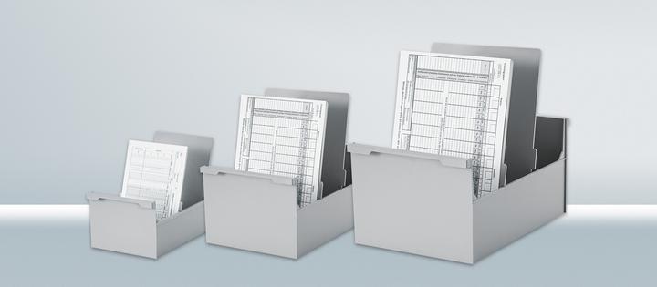 Actual product image Styro Oeko card index box without lid (A4)