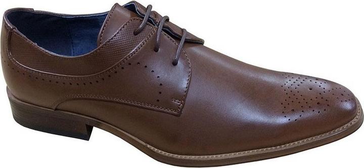 Actual product image Universal Textiles Lace Up Low Shoes With Perforated Pattern (40)