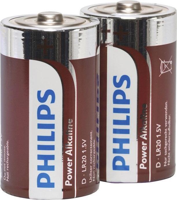 Actual product image Philips Power Life 6LR61P1B - Battery 9V - Alkaline (1 pcs., 9V Block)