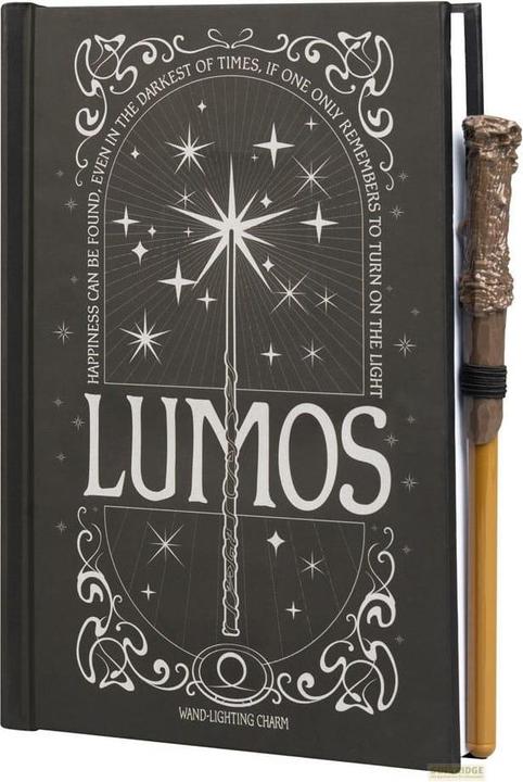 Produktbild NoName HARRY POTTER - Lomus - Notebook Premium Lumineux + Stylo - A5 (A5, Harter Einband)