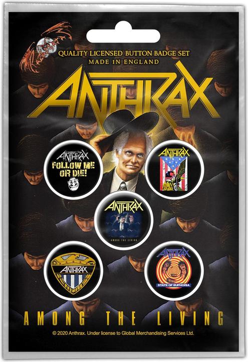 Image du produit Anthrax - Badge AMONG THE LIVING