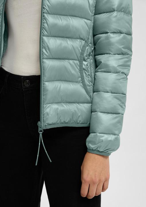 Produktbild S.Oliver Outdoor-Jacke Leicht wattierte Steppjacke mit Kapuze (XS)