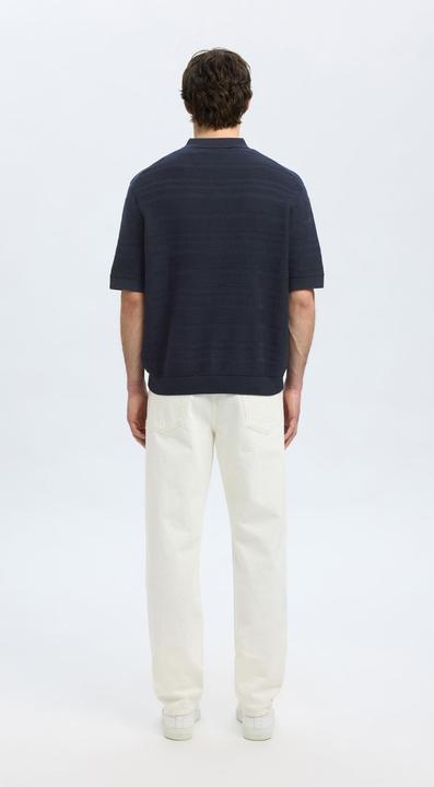 Immagine prodotto Selected Homme Textured Polohemd aus Strick (XL)