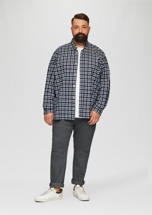 Immagine prodotto s.Oliver Hemd Kariertes Hemd aus Baumwollstretch (4XL)