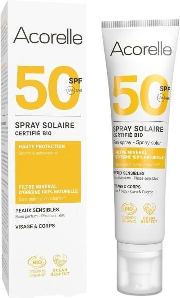 Actual product image Acorelle Sun spray SPF50 (SPF 50, 100 ml)