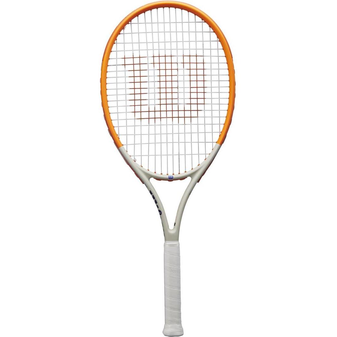 Wilson Unisex Arancia/Bianco Racchetta Da Tennis, (250 G, Coperto)