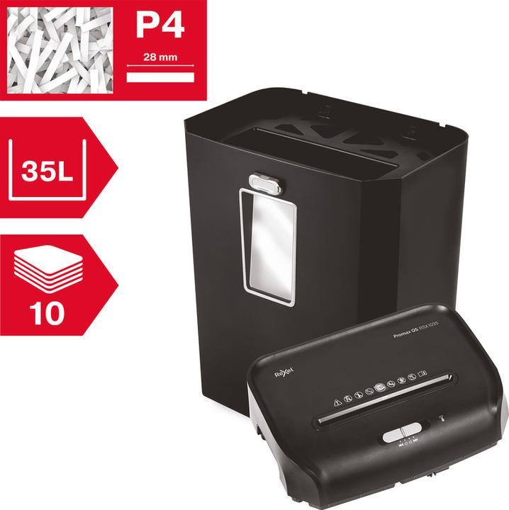 Actual product image Rexel Shredder Promax QS RSX1035 P-4, 10 pages (Particle cut)