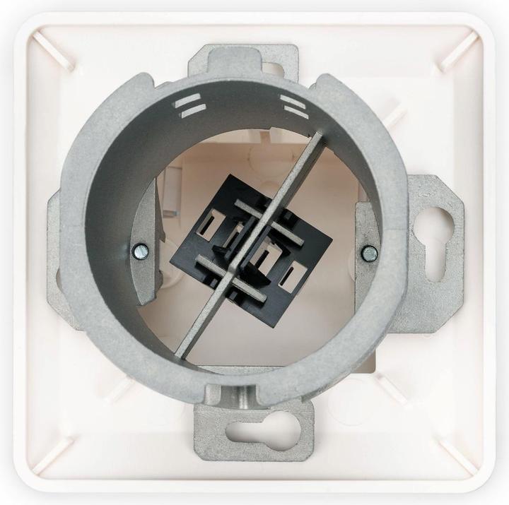 Immagine prodotto Digitus Scatola di connessione a incasso per fibra ottica per accoppiamenti SC e LC (Accessori di rete)