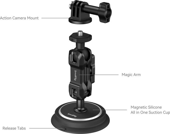 Produktbild SmallRig Magic Arm Magnetic Suction Cup (Diverse)