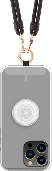 Actual product image Just Elegance Necklace Cover with PopSockets 3in1 Case Clear