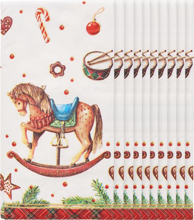 Actual product image Ambiente Papiertaschentücher "Classic Rocking Horse"
