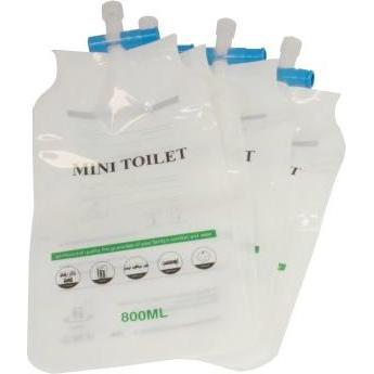 Outdoor Spirit, Reisezubehör, Ersatzbeutel Taschen-WC, Transparent, (Tasche)