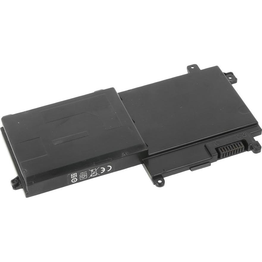 Mitsu Akku für HP ProBook 640 G2 3900 mAh (44 Wh) 11 4 Volt (3 Zellen, 3900 mAh), Notebook Akku, Schwarz