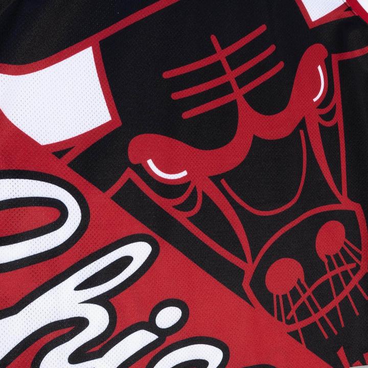 Immagine prodotto Mitchell & Ness M&N Big Face 5.0 Maglia Canotta Moda Chicago Bulls (L)