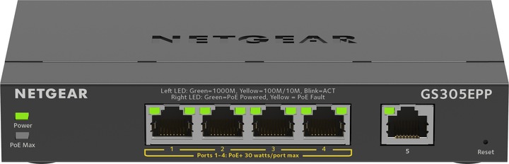 Immagine prodotto Netgear GS305EPP-100PES (5 Porti)