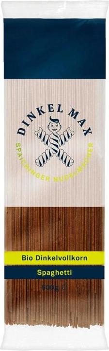 Actual product image Dinkel Max Spelt wholemeal spaghetti organic (500 g)