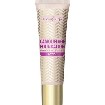 Lovely, Foundation, LOVELY Camouflage Foundation Matt & Full Coverage kryjący podkład do twarzy 3 Ivory 25g (3 Ivory)