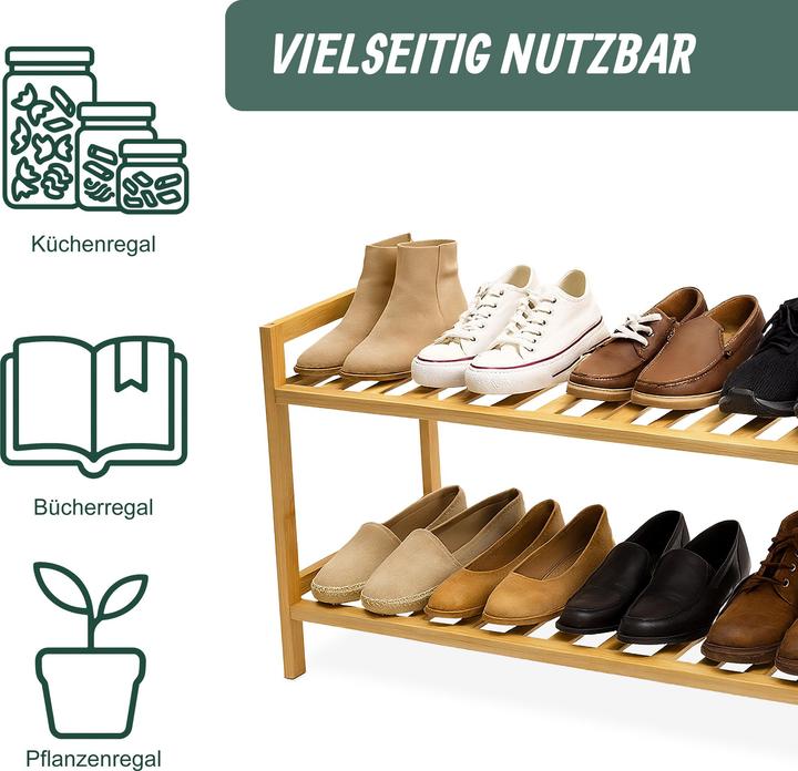 Produktbild Relaxdays Schuhregal (69 x 27 x 40 cm)